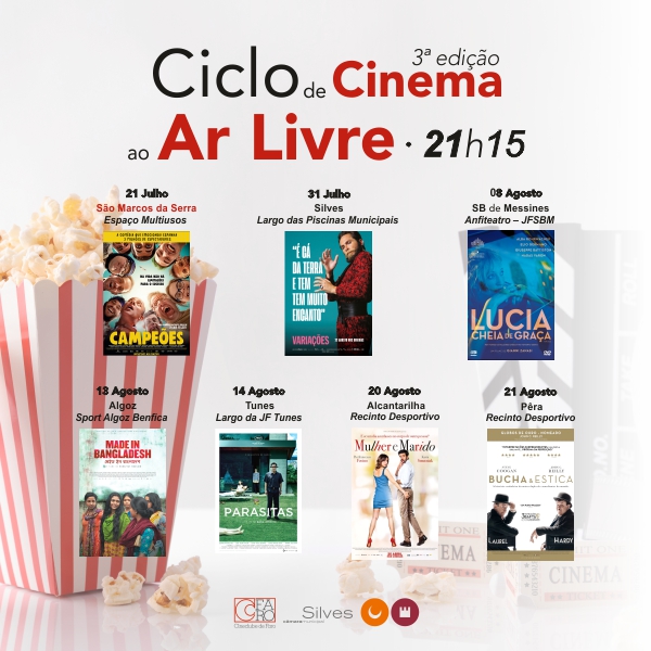 Ciclo de Cinema ao ar livre está de regresso a Silves