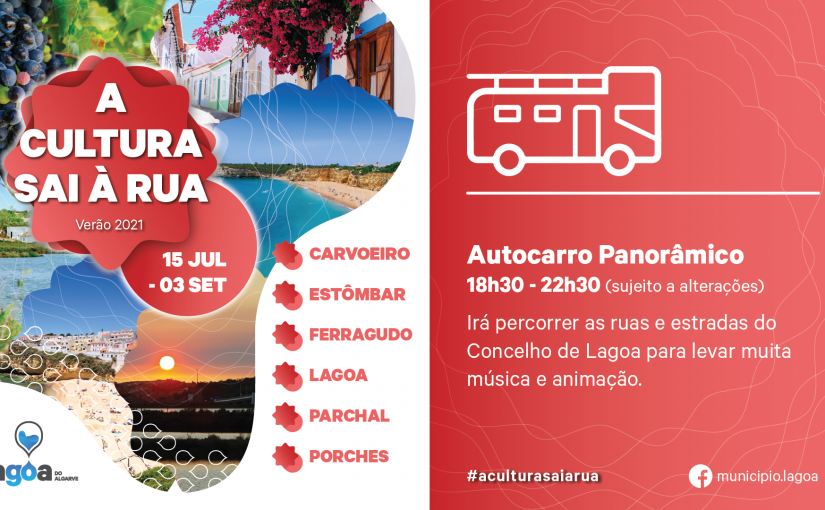 Em Lagoa a cultura viaja de autocarro panorâmico