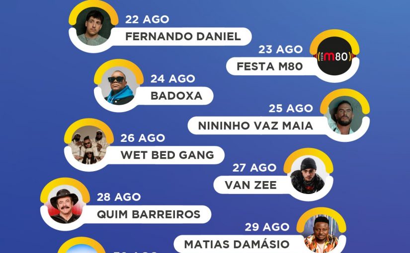 FATACIL faz 44 anos apresentando um cartaz recheado de nomes sonantes